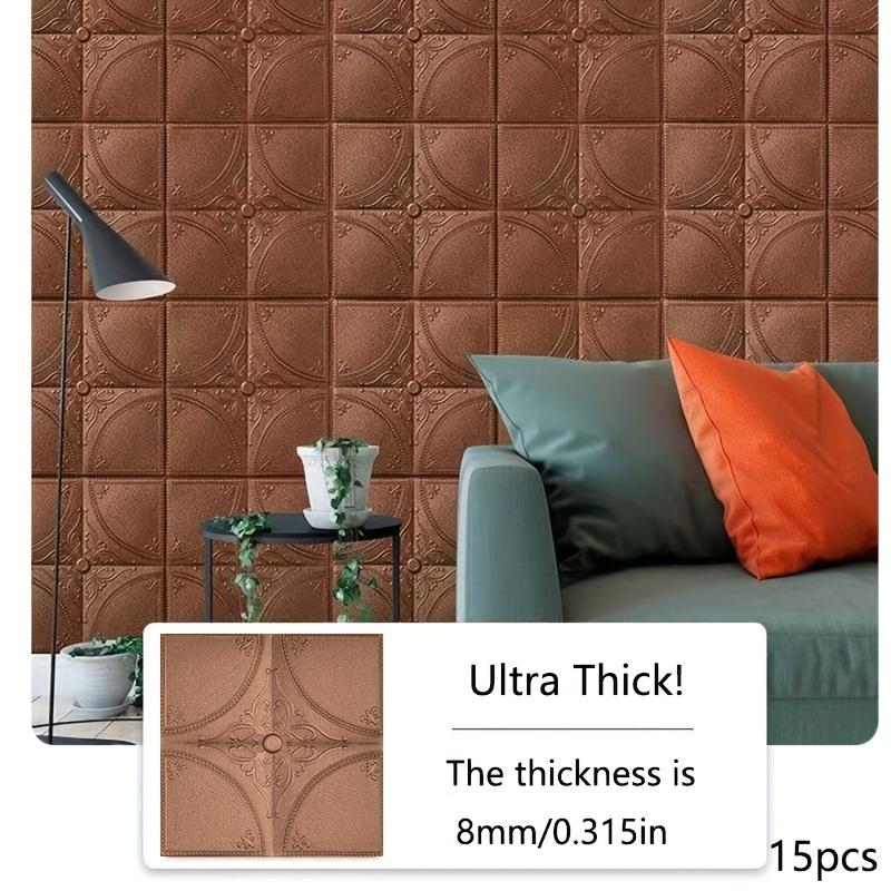 Ultra Thick! with A Thickness of 0.315in 15/20pcs of 3D DIY Self-adhesive Anti-collision Stickers Upgrade Your Bedroom or Living Room - Waterproof