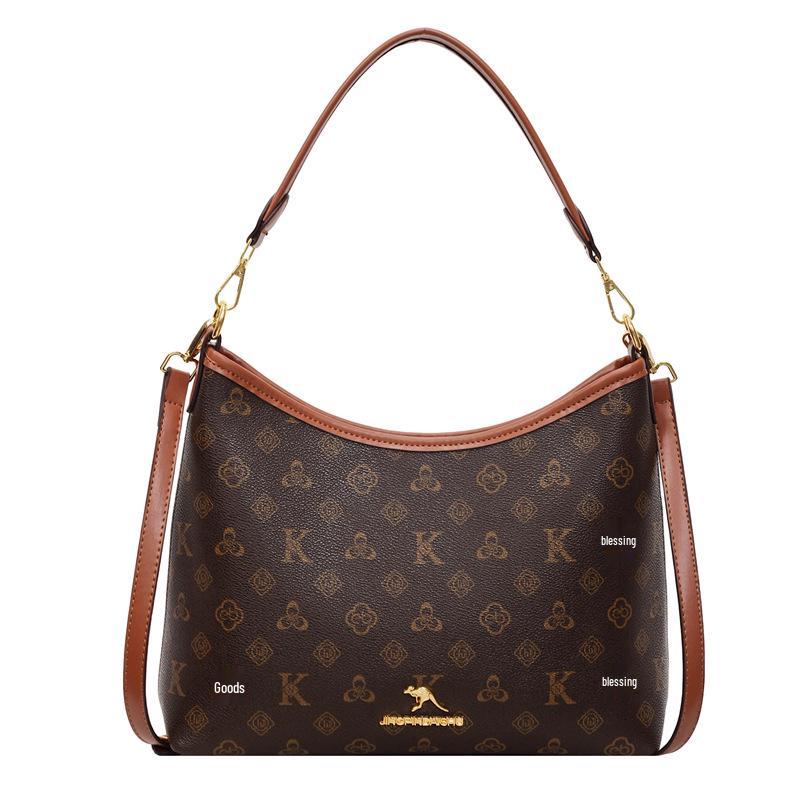 High-End Versatile Large Capacity Tote Bag: Luxury Shoulder/Crossbody Commuter Bag for Women