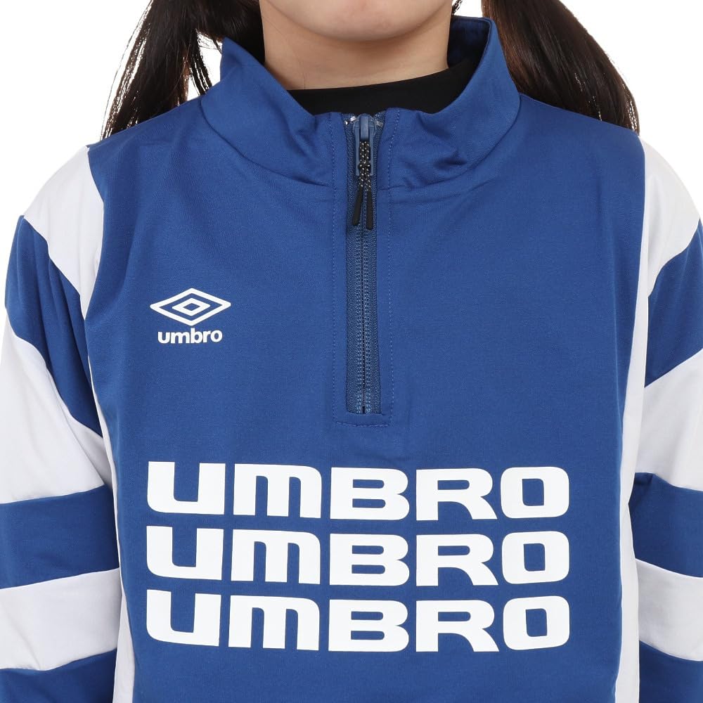 Umbro THE THIRD для юниоров и MCNV 140 Разминочный топ, Ветрозащитный, Влагоотводящий, Эластичный, На молнии до середины, Детский,