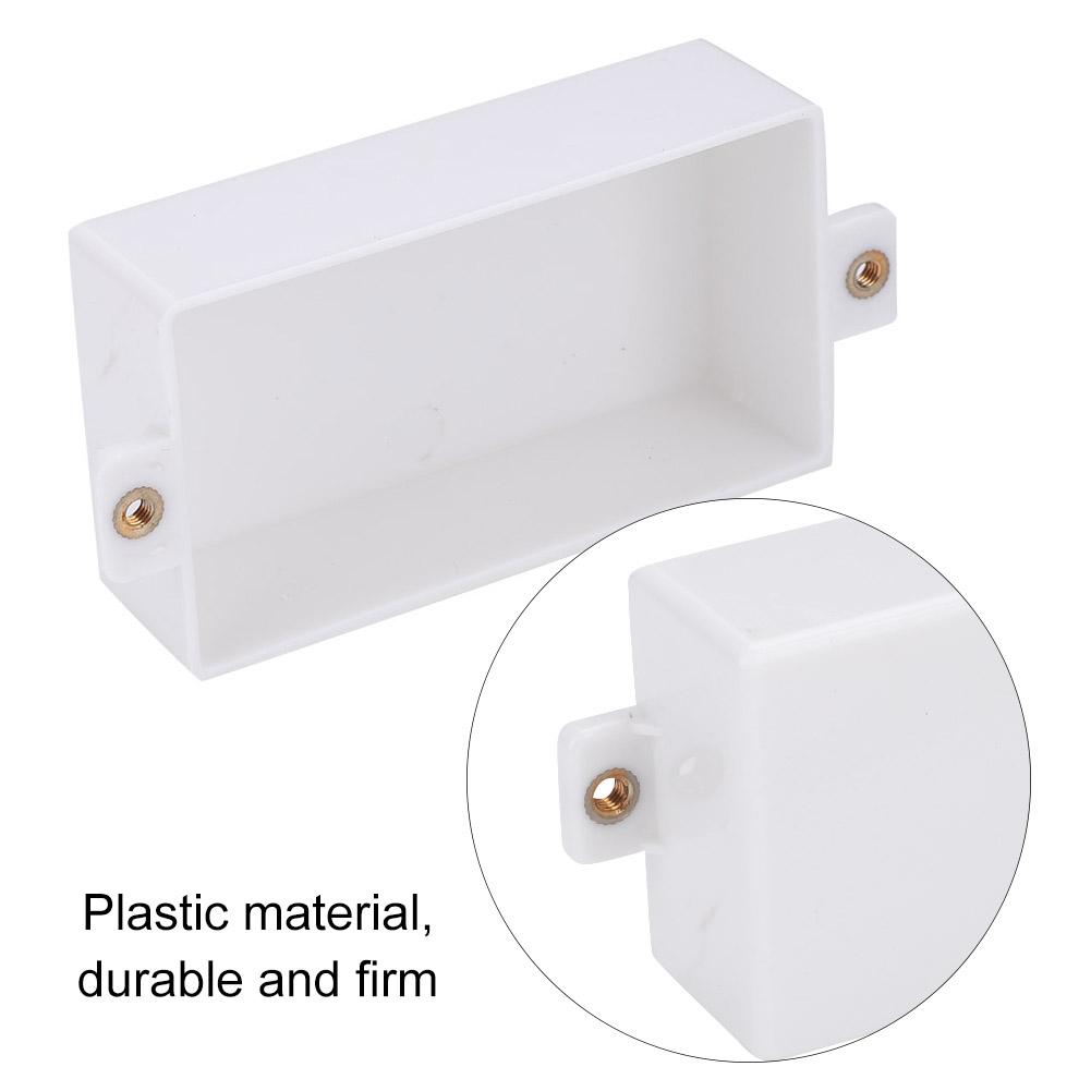 2 шт. чехлы для звукоснимателей хамбакера для электрогитары, герметичные запасные части для гитары (белый)