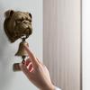 Винтажный дверной звонок с животным, приветственный колокольчик с собакой, настенный дверной звонок с сасквотчем