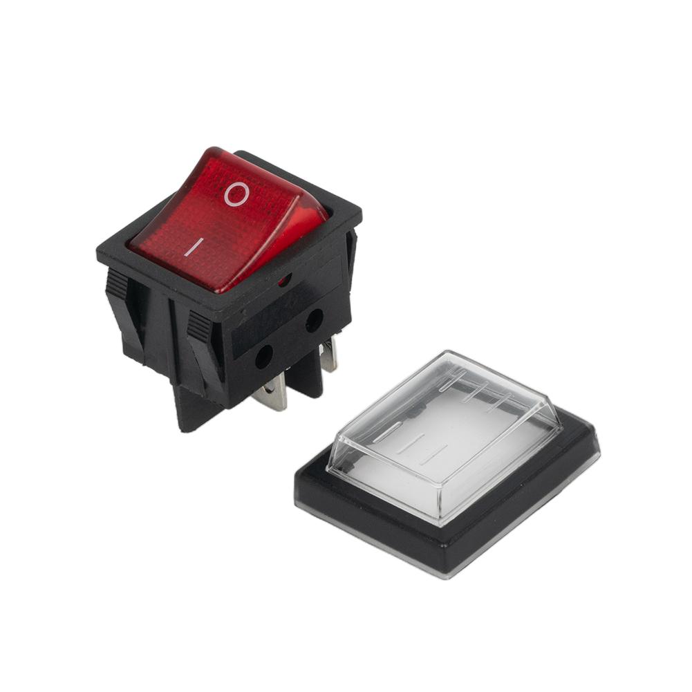 16A 250VAC / 20A 125VAC Кулисный переключатель Аксессуар ВКЛ ВЫКЛ