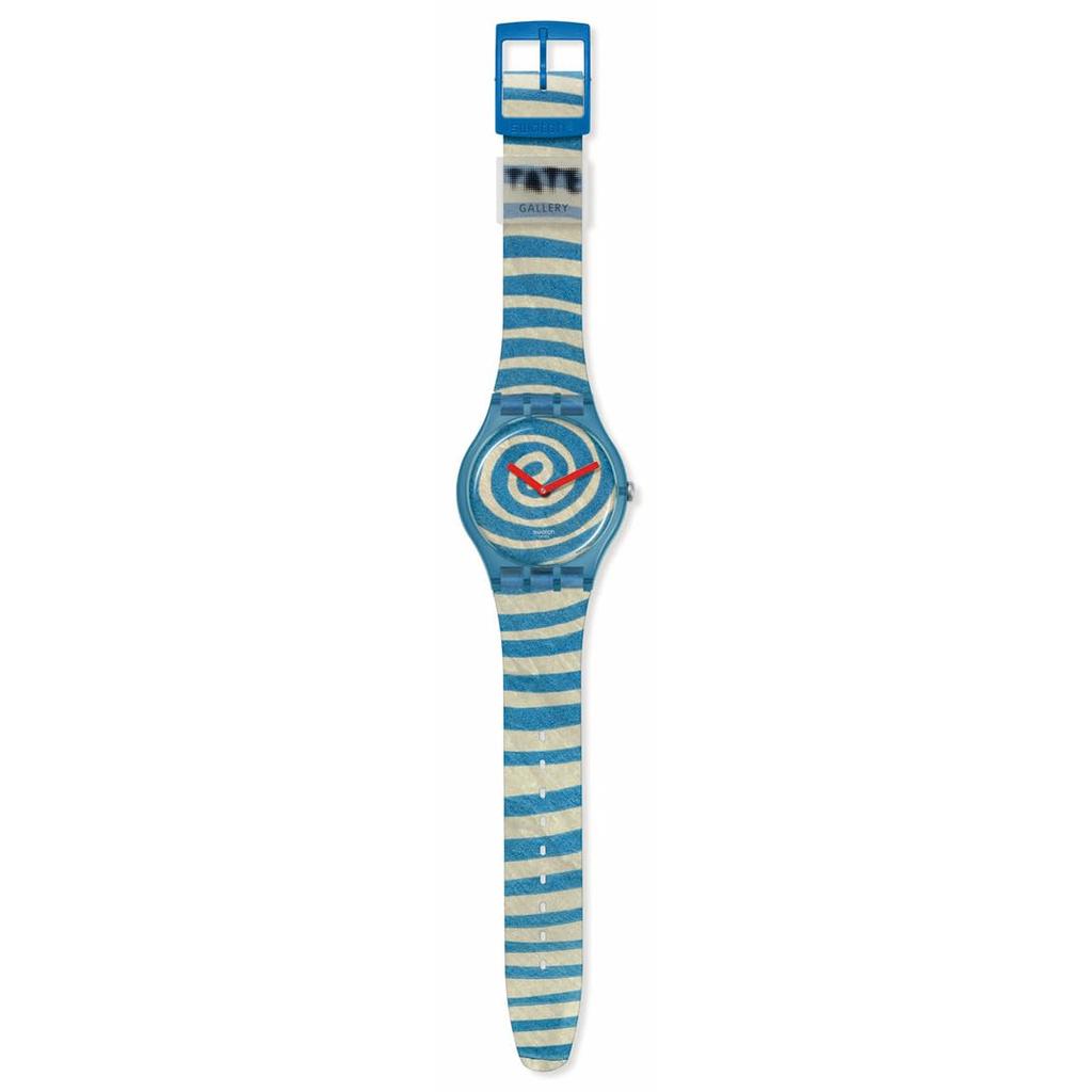 Swatch SPIRALS SUOZ364 Blue BOURGEOIS'S Wristwatch,
