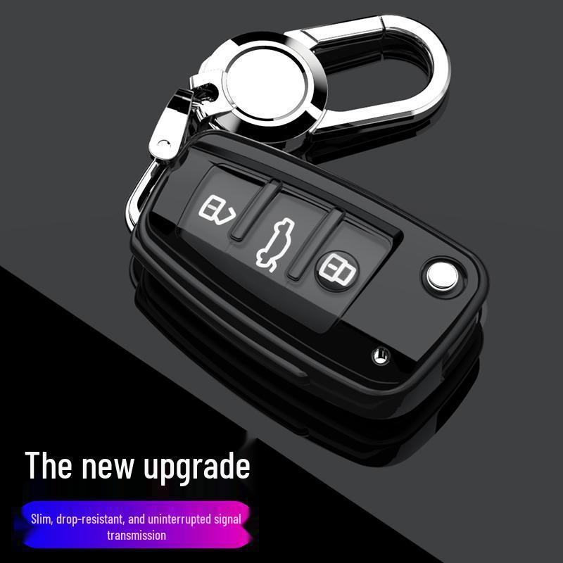 Складной чехол-кошелек для ключей для Chery Tiggo 5x 2025: Высококачественный защитный чехол с пряжкой