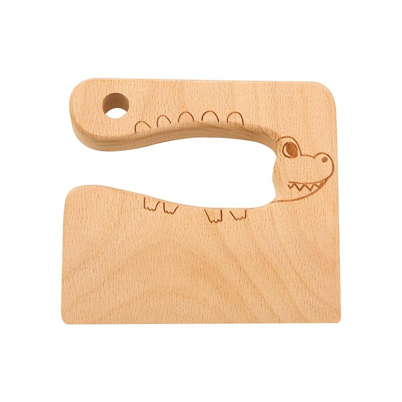 Wooden Kids Cutter Cute Shape Kitchen Tool For Cutting Veggies Cooking Tools For Children Safe Kitchen Cutting Toy DIY Tool