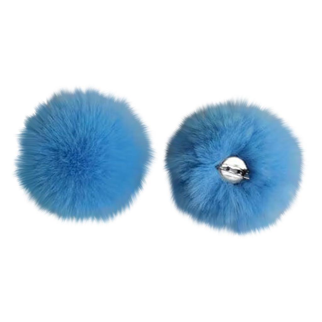 Pompom 5cm 6cm 8cm Ball Soft Pompon DIY Pompons For Keychain Sewing On Scarf Hats Shoes Apparel Craft Supplies