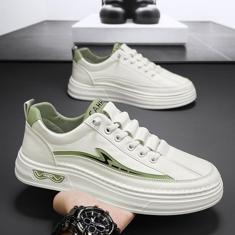 CYYTL Мужская обувь Кроссовки для скейтборда Кожаные Повседневные Уличные для пеших прогулок Теннисные Спортивные Беговые Платформа Лоферы Дизайнерские Роскошные Летние