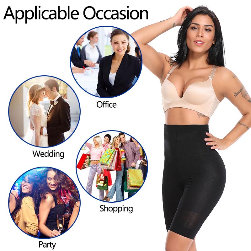 Женские шорты с контролем живота Корректирующее белье Трусики с высокой талией Body Shaper Нижнее белье для похудения Боксеры Корректирующие шорты для мальчиков Корректирующие защитные шорты