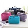 Чистая цветная косметическая сумка для хранения, портативная сумка для мытья с крючком для путешествий