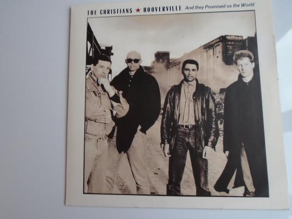 7-дюймовая пластинка CHRISTIANS Hooverville And They Promised Us T IS326 Island Records 1987 UK Танцевальная Электроника Б/у