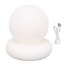 Moon Night Light Rechargeable Soft Lighting Tap Control Bedside Night Light for Bedroom