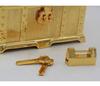 Korean Retro Pirate Treasure Chest Jewelry Box - Metal Craft Home Decor & Wedding Gift