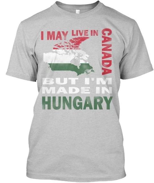 Proud Hungarian in Canada TTshirt Made the USA Size S to 5XL