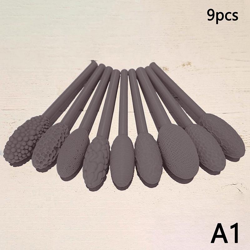 Наборы текстурных инструментов для глиняного искусства, наборы для моделирования глиняных узоров, наборы для текстурной прокатки, тиснения, ручные валики для поделок своими руками