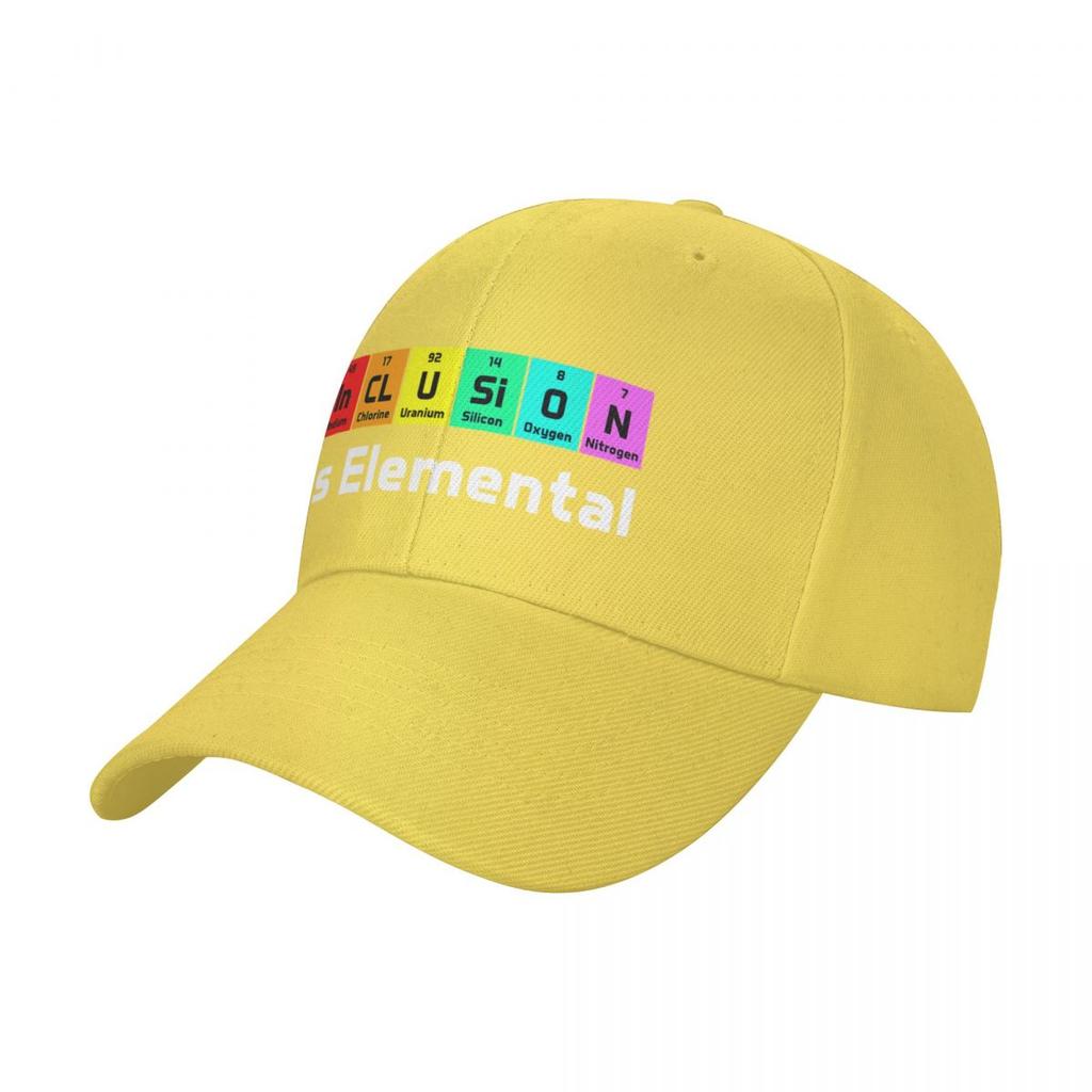 Inclusion Is Elemental LGBT Flag Gay PrideCap бейсбольная кепка дизайнерская шляпа Мужская кепка на заказ Мужская одежда для гольфа Женская