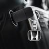 Car Keychain Car Emblem Gift with Key Ring Auto Accessories for Honda Civic Accord CRV HRV Fit Jazz City Odyssey Jade Vezel CRX CRZ