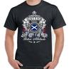 Футболка унисекс «Шотландский байкер» Attitude Motorcycle Bike Cafe Racer Soul