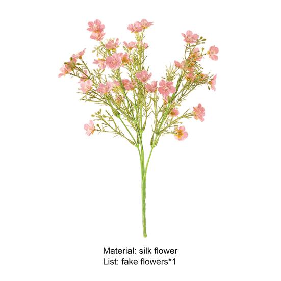 Форма искусственных растений дыхания младенца Экологичная тонкая работа шикарная