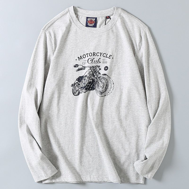 Fashion Foreign Trade Factory Leftover Stock Men's Casual Long-Sleeved Motorcycle