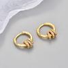 925 Silver Earrings For Women Trendy Heart Star Zircon Earring Jewelry Prevent Allergy Party Accessories Gift