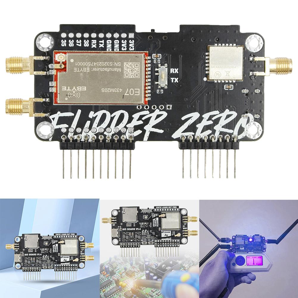Для Flipper Zero Плата расширения Multiboard 3 в 1 Расширение модуля 2.4G Модуль CC1101 с высоким коэффициентом усиления NRF Sniffer Mousejacker