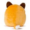 Puckator - SQUIDGLYS Marshmallow Plush Cushion H24 x W21 x D17cm Finnick the Fox