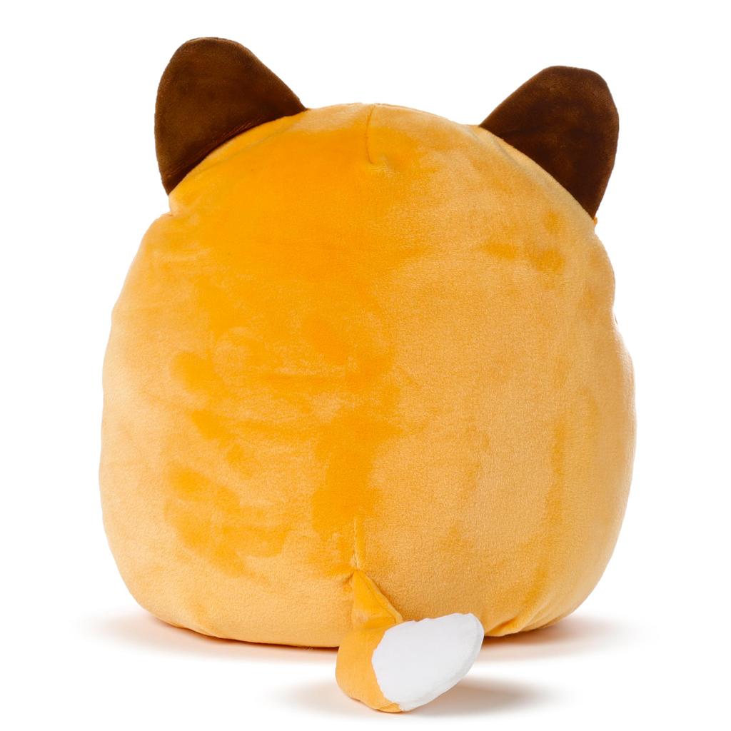 Puckator - SQUIDGLYS Marshmallow Plush Cushion H24 x W21 x D17cm Finnick the Fox