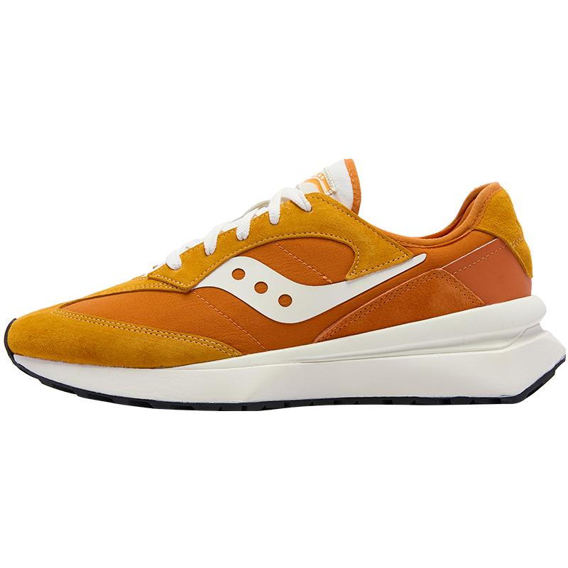 SAUCONY Jazz Renew V2 Fashion Comfortable Low-Top Lifestyle Shoes Unisex Sneaker Yellow S79080-3