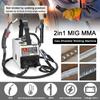 2 In 1 MIG MMA Welding Machine IGBT DC Inverter Welder Automatic Wire Feeding Contact Welding Non-Gas Gas-Shielded ARC Welder 220V