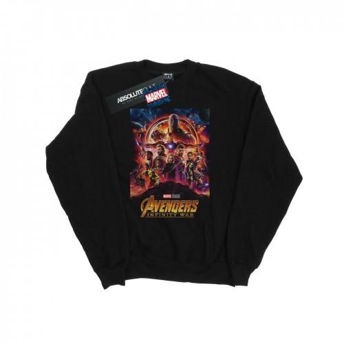 Marvel Womens/Ladies Avengers Infinity War Poster Sweatshirt