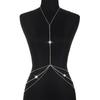 Sexy Body Chains for Women Rhinestone Bikini Chest Bra Chains Body Jewelry Fashion Summer Accessories