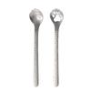 304 Stainless Steel Hammer Cat Claw Spoon Hollow Spoon Cocktail Spoon Stirring Spoon Mug Coffee Spoon