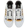 adidas Originals Drop Step 2.0 Удобные Универсальные Нескользящие Износостойкие Дышащие Кроссовки Унисекс с Низким Верхом для Скейтбординга Молочно-Белые JP5886