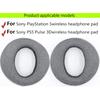 Replacement Ear Pads Compatible with Sony PlayStation 5 Pulse PS5 3D Wireless Headset, Soft Cotton Woven, Wear-Resistant, Linen Gray