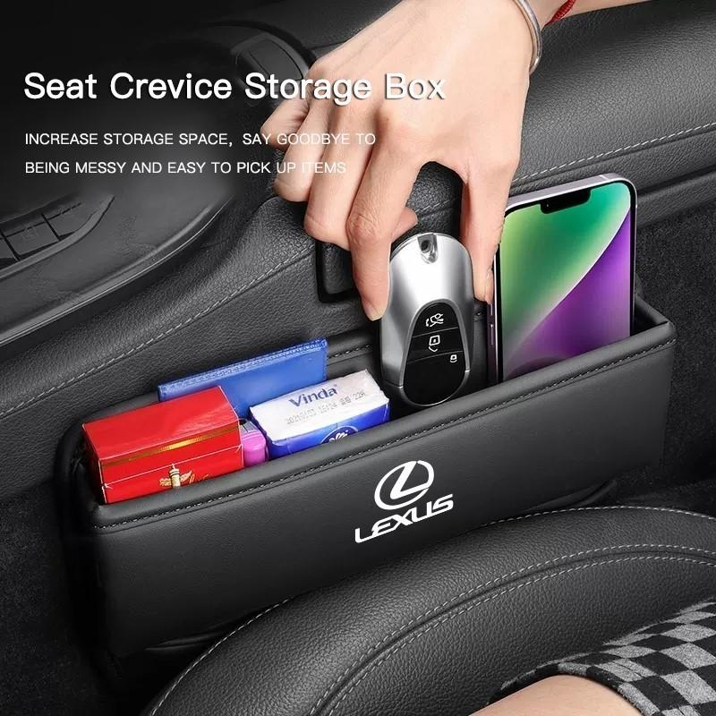 Car Accessories Seat Gap Organizer Box Leak-proof Storage Bag For Lexus F SPORT CT ES GS NX IS250 CT200h IS300h ES300h ERX400h