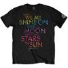 Футболка John Lennon Shine On Черная Новая
