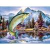5D Diy Daimond Painting Full "Fishing" Pictures Rhinestones Diamant Mosaic Diamond Embroidery