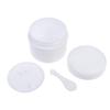Refillable Empty Cosmetic Jar 50/100/120g Travel Size Face Cream Lotion Pot with Spoon for Vacation Trips