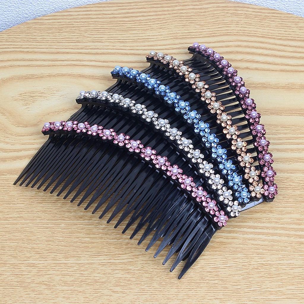 5 шт., французская боковая расческа для волос, набор пластиковых витых расчесок, заколка для волос, аксессуары для французских боковых расчесок для девочек и женщин