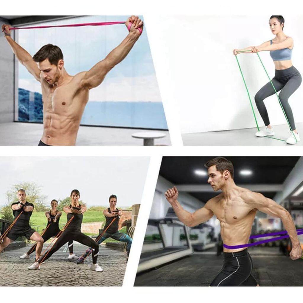 Exercise bands 63 mm X-sport - blue