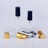 Gold Silver Cap Cosmetic Container Perfume Atomizer Refillable Glass Bottle Spray Bottle