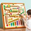 Игрушки Игрушки Игрушки Деревянные Магнитные Цвет и Цифры Лабиринт Обучение Образование Сопоставление Цветов Монтессори Деревянные Для Подарков Дети