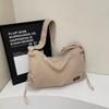 Corduroy Tote Bag Women's Large Capacity Crossbody Bag Shoulder Bag Underarm Bag