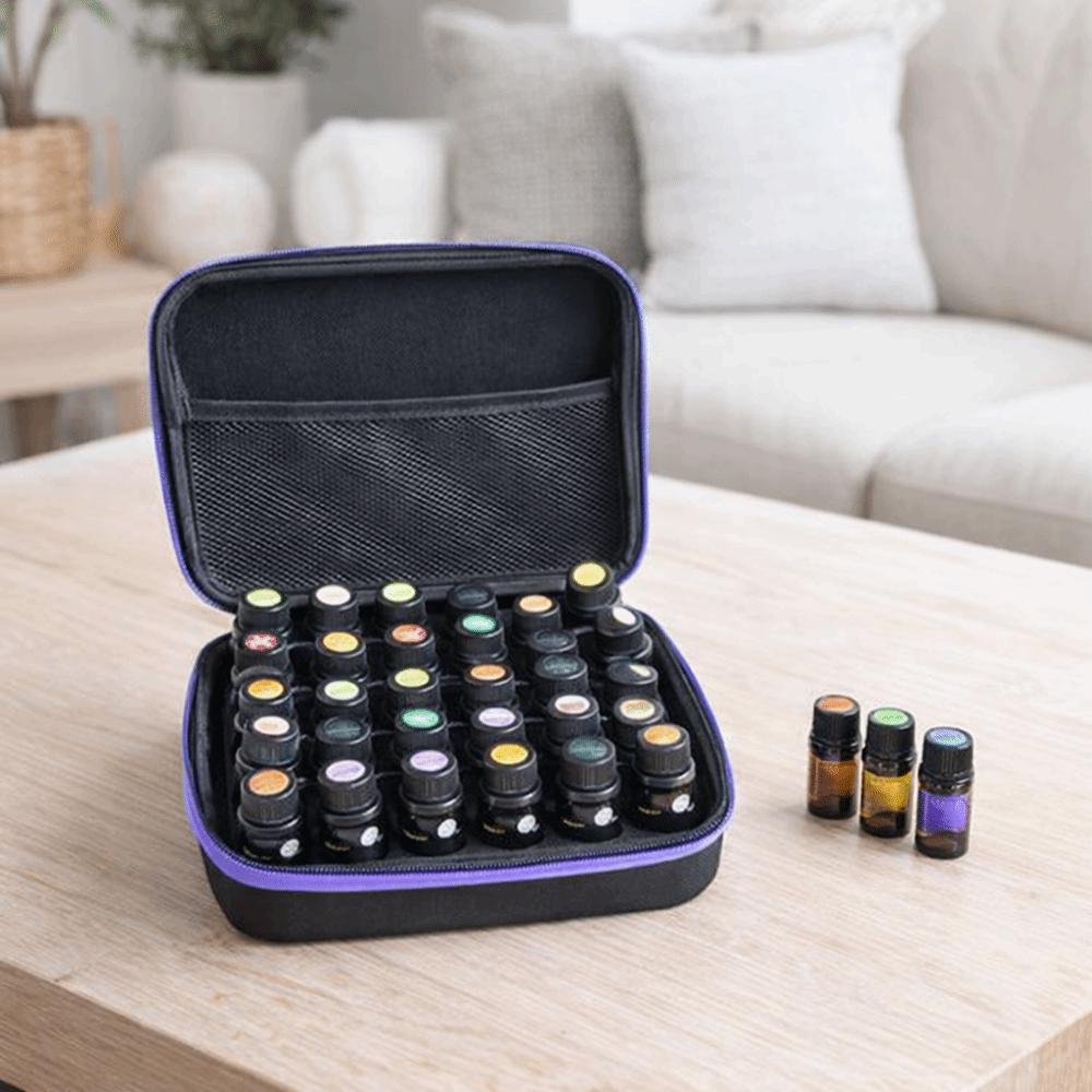 Кейс для эфирных масел 3 мл, большой вместимости, Защитный чехол для инсулиновых флаконов, Органайзер для хранения масел, Дорожный
