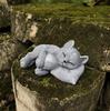 Легкая смоляная фигурка котенка в память об утрате, статуэтки котят для сада, эмоциональное украшение для воспоминаний