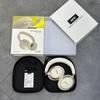 Bluetooth-наушники с шумоподавлением QC55, полноразмерные - Ультрабеспроводные, складные, с кожаным чехлом