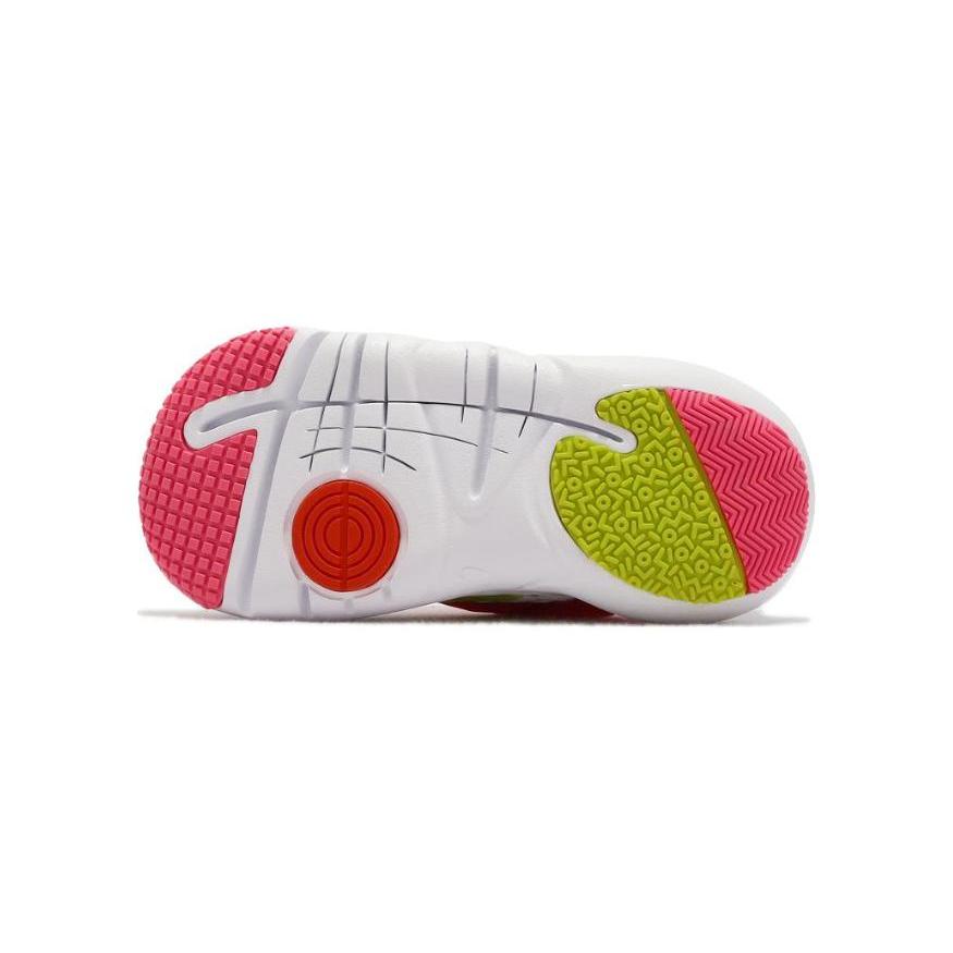 Nike Flex Advance BR Toddler 'White Multi' (Unisex) White / White / White / Signal Blue / Light Grass Orange / Shock Green Toddler Shoes DV1755 111