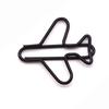 10pcs Index Bookmark Airplane Paper Clip Metal Memo Creative Bookmark Clip Metal Paper Clips  School