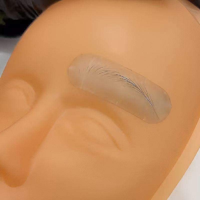 Permanent Eyebrow Practice Skin Makeup Tattoo Teacher Practical Sticker Beginner Adhesive Eyebrow Practice Tool