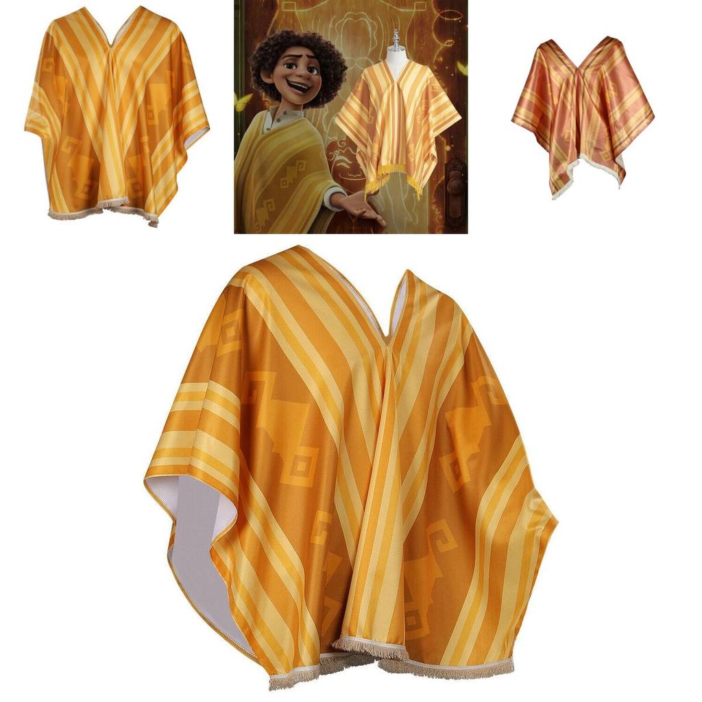 High-quality Polyester Material Encanto Camilo Bruno Cloak Costume For Carnival